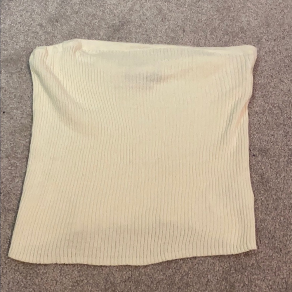 American Eagle Outfitters White Tube Top